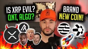 ⚠️ WARNING: IS XRP EVIL? QUANT TOP? BRAND NEW COIN! ELON SECRET PLAN, TRUMP, KANYE! CRYPTO NEWS