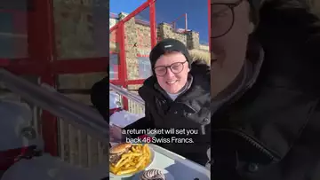 What is there to eat in #Davos and how much does it cost?