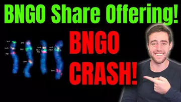 BNGO Share Offering?! STOCK CRASHING! Time To Sell Or Time To Buy?