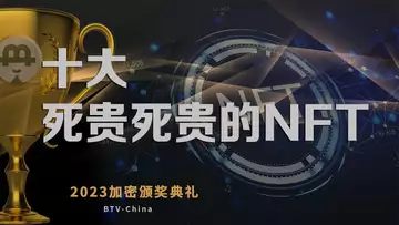 十大死贵死贵的NFT,《币链何在》2023加密颁奖礼20240210