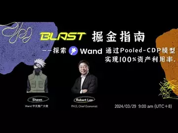 BLAST掘金指南 (探索Wand通过Pooled-CDP模型实现100%资产利用率)