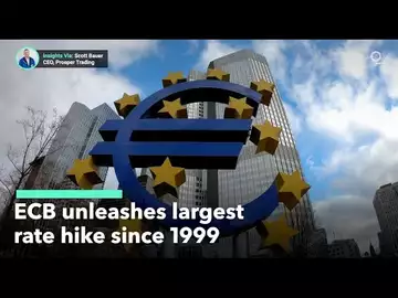 ECB Unleashes Largest Rate Hike Since 1999