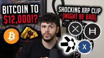 ⚠️ BITCOIN TO $12,000! SHOCKING XRP CLIP! QUANT + XDC NEWS, HBAR & MORE - CRYPTO MARKET UPDATE
