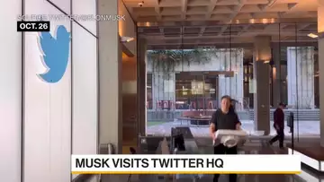 Elon Musk Enters Twitter HQs, Said to Address Staff on Friday