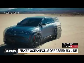 Fisker's First Electric SUV Rolls Off Assembly Line
