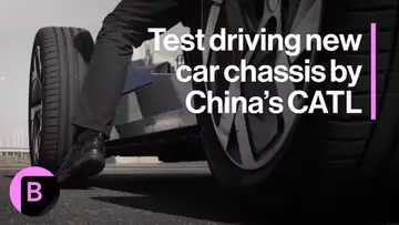 Bloomberg Test-Drives Car Chassis by China's CATL