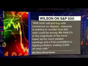 Morgan Stanley's Wilson: Sell S&P 500 at 3,900