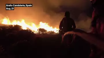 12,000 Evacuated After Tenerife Fires in Spain