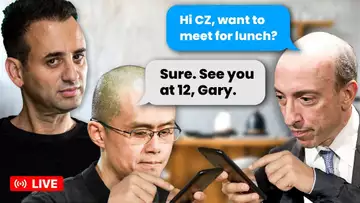 CZ's Secret Lunch With Gary Gensler (SEC/Binance Bombshell)