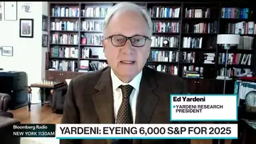 Ed Yardeni Eyes S&P 500 at 6,000 for 2025