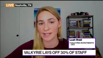 Valkyrie CEO Says Job Cuts Help Set Up Strong Future