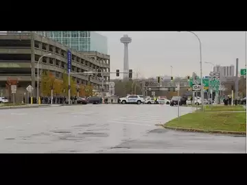 Vehicle Exploded on Bridge Near Niagara Falls