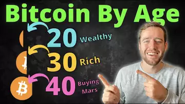 How Much Bitcoin You Need By AGE! This Much Will Make You RICH!