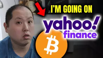 I'M GOING ON YAHOO FINANCE TO TALK BITCOIN & CRYPTO...