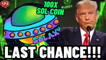 ONLY 12 DAYS LEFT TO BUY THE NEXT 100X SOLANA MEME COIN! BUY $SOLX NOW!!