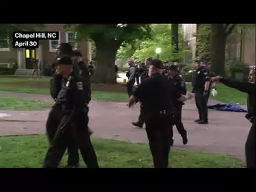 Cops Clear Out Pro-Palestinian Protesters at UNC