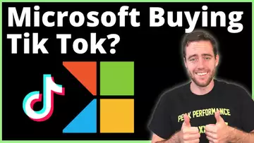 Microsoft Buying Tik Tok?! Microsoft up 5% On Talks Of Acquisition/Buy Out!