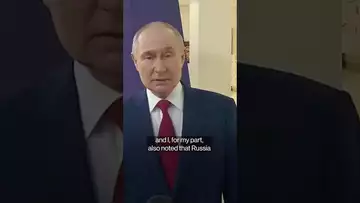 Russia's Putin says he had a 'frank' phone call with President #Trump #politics #shorts