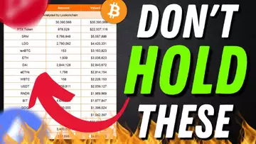 Crypto CRASHING⚠️If You're hold THESE* Coins you NEED to ACT NOW!!! Watch Before Thursday!!!(Urgent)