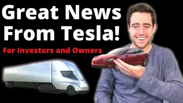 Tesla's BIG NEWS! Huge Earnings And Huge Potential Revenue Streams! So Glad I Bought Tesla Stock!