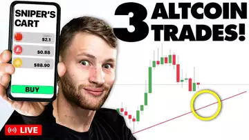 LIVE ALTCOIN TRADING! Bullish Indicator For Crypto!