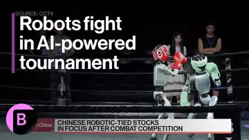 Chinese AI-Powered Robots Show Off Fighting Skills