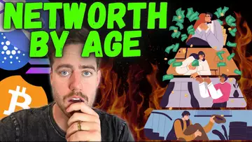 AVERAGE NET WORTH BY AGE! (USD, BITCOIN AND XRP 2025 EDITION)