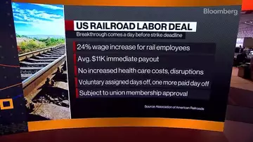 Trains Will Keep Rolling After Labor Deal Reached