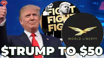 $TRUMP TO $50 POST $WLFI LAUNCH?! DONALD TRUMP WILL PUMP THE CRYPTO MARKETS!!