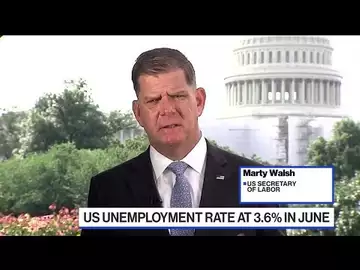 Labor Sec. Walsh on Jobs Report, Possible Port Strike