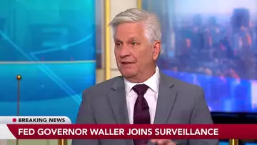 Fed’s Waller on Labor Market, Rate Cuts, Inflation, Fed Chair