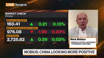 Mobius: China’s Recovery Helping EM, Southeast Asia