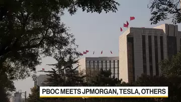 China's Central Bank Meets JPMorgan, Tesla to Vow Foreign Business Support