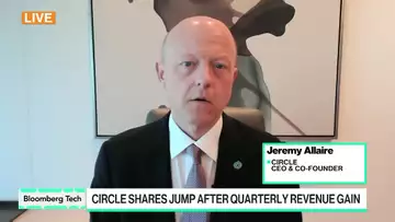 Circle CEO Discusses Earnings as Shares Jump