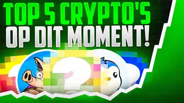 5 Crypto Coins Die ABSOLUUT Waanzinnig Kunnen Worden! (10x-100x Potentieel)