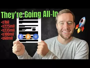 Institutions About To Go ALL-IN On Crypto!