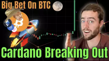 Cardano And Polkadot Breaking Out! One Warning Though!⚠️ And A HUGE Bet On Bitcoin!