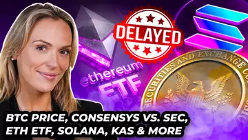 Crypto News: BTC Price, ETH ETFs, SEC Vs. Consensys, SOL, KAS & MORE!