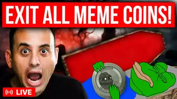 PEPE AND MEME COINS JUST TRIGGERED A DEVASTATING SELL SIGNAL!