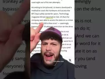 THIS GUY GOT LOCKED OUT OF $244M OF BITCOIN!?