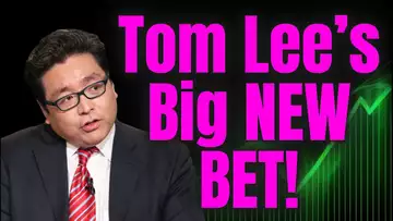 TOM LEE STARTING A MICHAEL SAYLOR TREASURY CRYPTO COMPANY!!