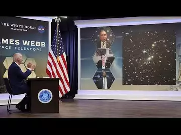 Biden Unveils Images From James Webb Space Telescope