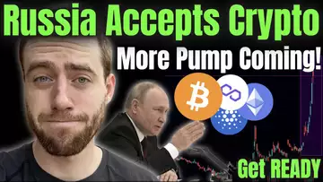 HUGE CRYPTO BUYING PRESSURE COMING! Russia Accepting Bitcoin As Payment!