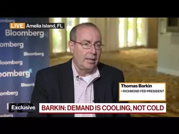 Fed's Barkin on Inflation, Banks, Rate Policy