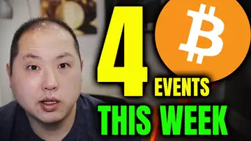 4 BULLISH EVENTS FOR BITCOIN THIS WEEK!!!