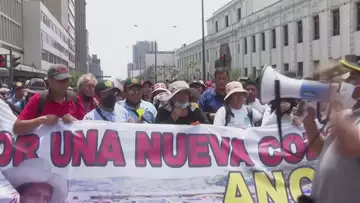 Protests Break Out in Peru After President Dissolves Congress