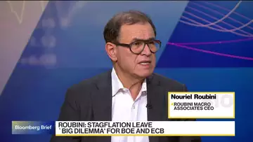 BOE Should Be Hiking Rates to 5.75%, Roubini Says