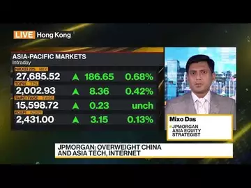 US Market Is 'Inflation-Driven'; China Is About Growth: JPMorgan