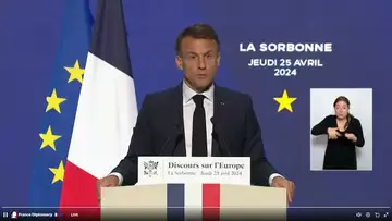 Macron: Monetary Policy Needs to Look Beyond Inflation