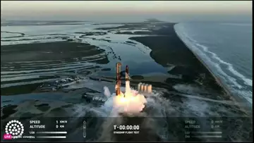 Musk's Starship Takes Off for Test Flight